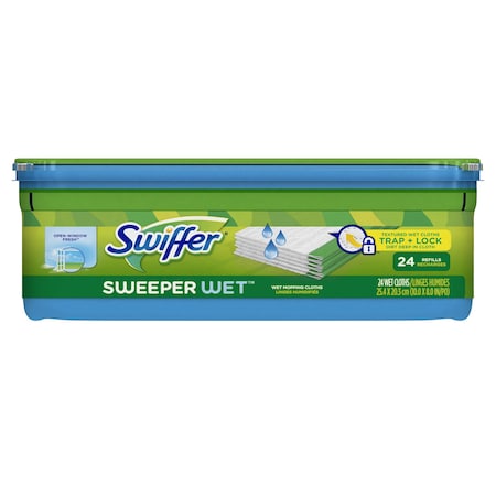 Swiffer Swiffer Sweeper Fresh Scent Floor Cleaner Refill Pads 24 pk 037000351559